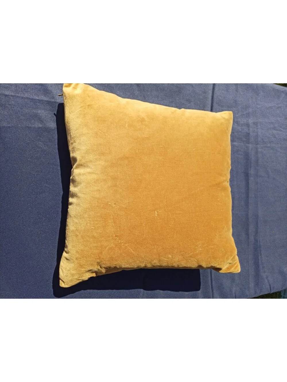 Burnt Orange Velvet Throw Pillow 18